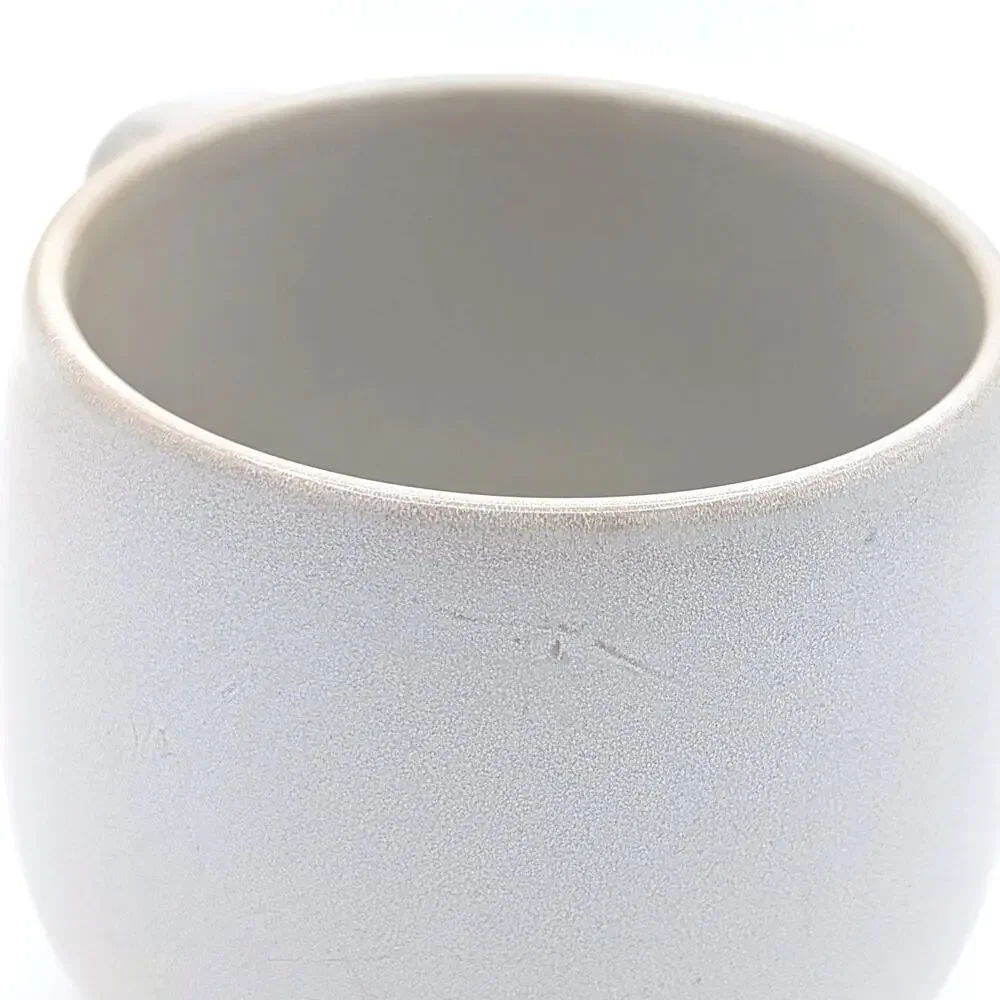 Pottery Barn Gus the Ghost Mug 16 oz Figural 3D Matte Glaze Coffee Tea Halloween